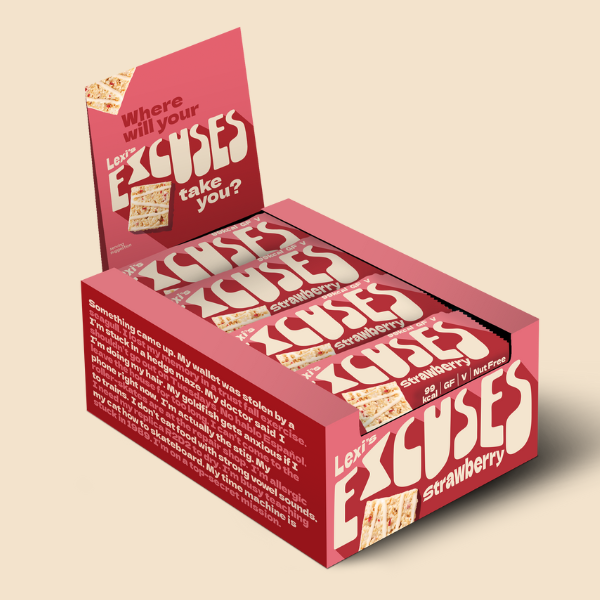 12 x Strawberry Crispy Bars